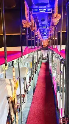 STARLINE TRAVELS  Bus-Seats layout Image