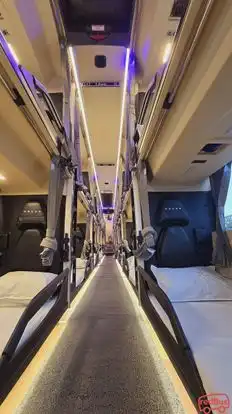 T Power Tour and Travels Bus-Seats layout Image