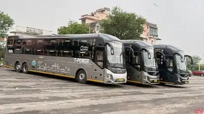 T Power Tour and Travels Bus-Side Image