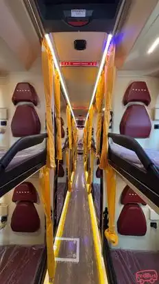 Bharathi Travels Bus-Seats layout Image