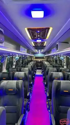 Kohli Tour & Travellers Bus-Seats layout Image