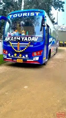 Akash Yadav Travels Bus-Front Image