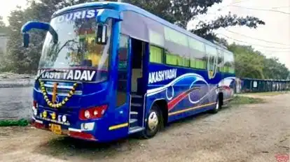 Akash Yadav Travels Bus-Front Image