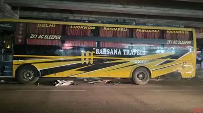 New Barsana Travels Bus-Side Image