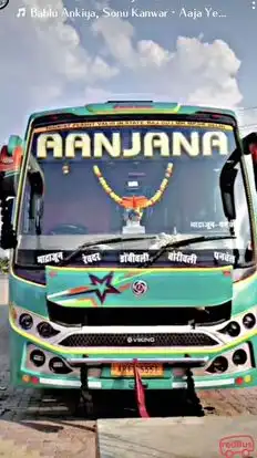 Aanjana Travels Bus-Front Image