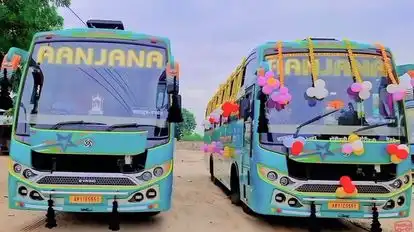 Aanjana Travels Bus-Front Image