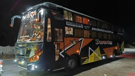 Dwarka Tours And Travels Bus-Front Image