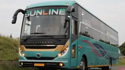 Sunline Travels Bus-Front Image