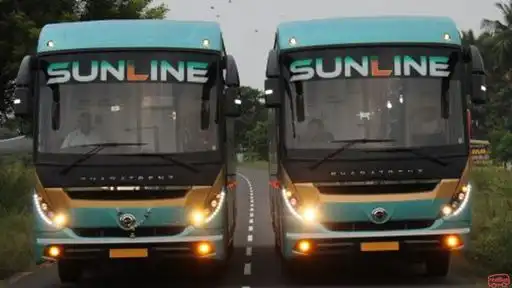 Sunline Travels Bus-Front Image