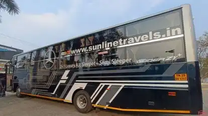 Sunline Travels Bus-Side Image