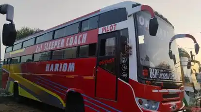 Om Shakti Travels Bus-Front Image