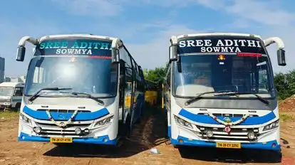 SREE ADITHI TRAVELS Bus-Front Image