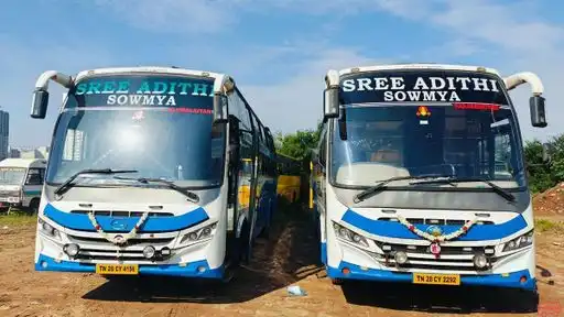 SREE ADITHI TRAVELS Bus-Front Image