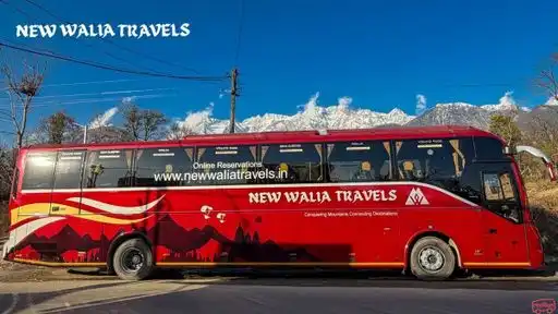 New Walia Travels Bus-Front Image