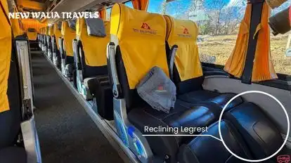 New Walia Travels Bus-Seats Image