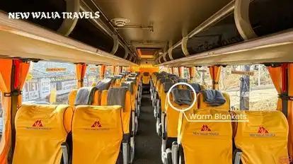 New Walia Travels Bus-Seats Image