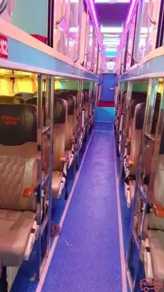 Pooja Travels Bus-Seats layout Image