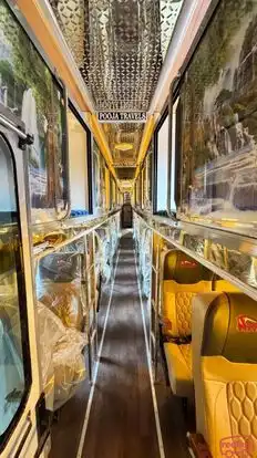 Pooja Travels Bus-Seats layout Image