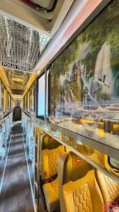 Pooja Travels Bus-Seats layout Image