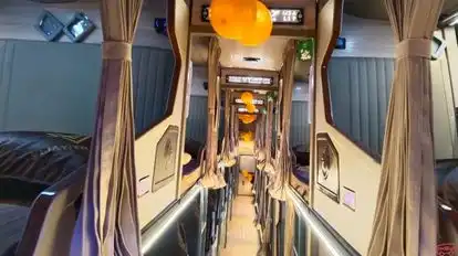 Vijay Travels Bus-Seats layout Image