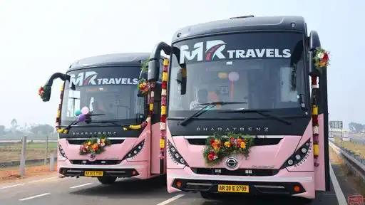 MR Travels Bus-Front Image