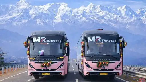 MR Travels Bus-Front Image