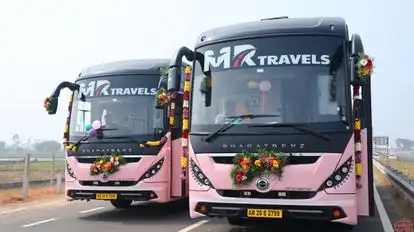 MR Travels Bus-Front Image