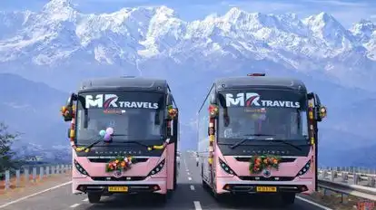 MR Travels Bus-Front Image