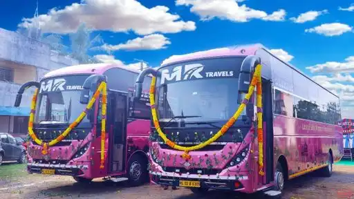 MR Travels Bus-Front Image
