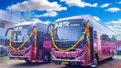MR Travels Bus-Front Image