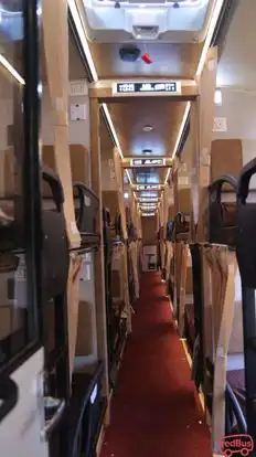 MR Travels Bus-Seats layout Image