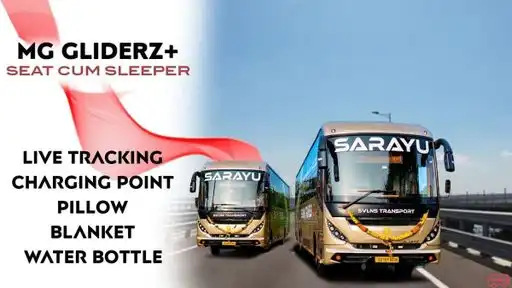 Sarayu Travels Bus-Front Image