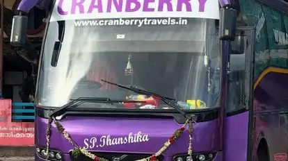 Cranberry Travels Bus-Front Image