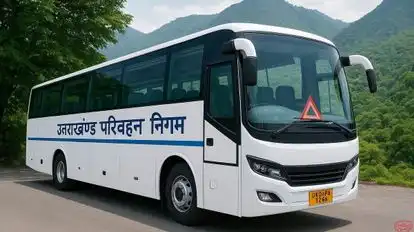 Uttarakhand Transport Corporation (UTC) Bus-Side Image
