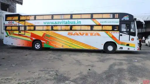 Savita Tours And  Travels Bus-Front Image