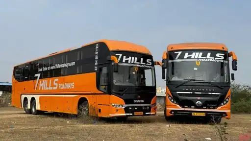 7Hills roadways Bus-Front Image