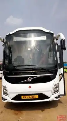 Orange Tours and Travels Bus-Front Image