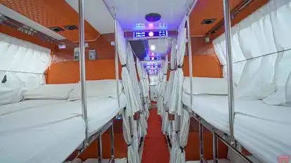 Orange Tours and Travels Bus-Seats layout Image