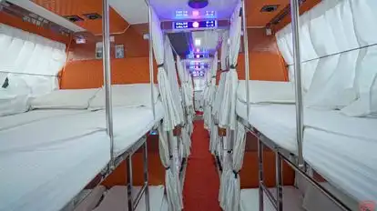 Orange Tours and Travels Bus-Seats Image