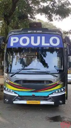Poulo Travels (PAULO) Bus-Front Image