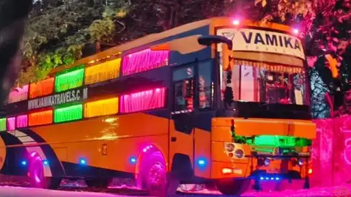 Vamika Travels Bus-Front Image