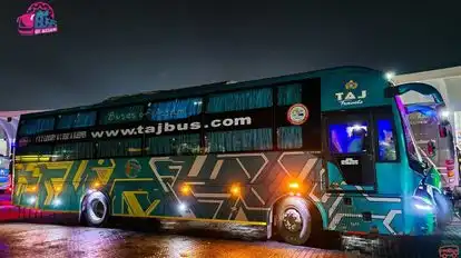 Taj Travels Bus-Front Image