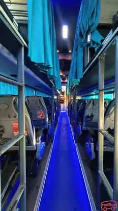 Taj Travels Bus-Seats layout Image