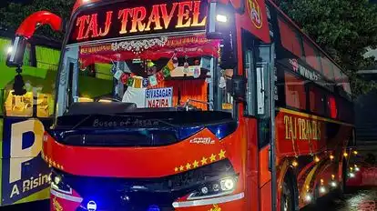 Taj Travels Bus-Front Image
