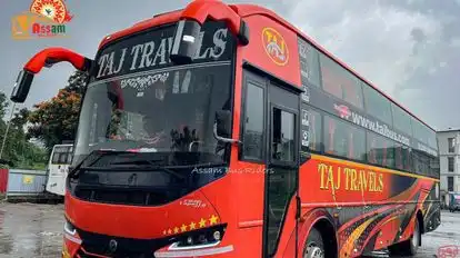 Taj Travels Bus-Front Image