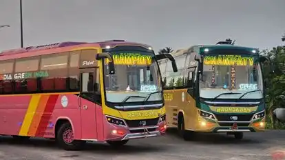 Champaty Travels Bus-Front Image