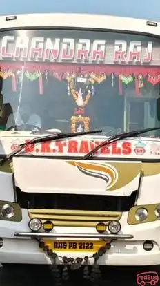 CHANDRA RAJ TRAVELS Bus-Front Image