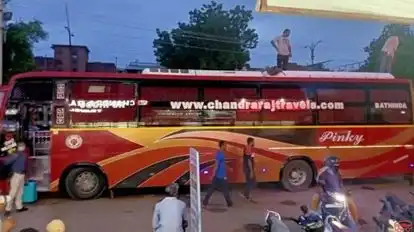 CHANDRA RAJ TRAVELS Bus-Side Image