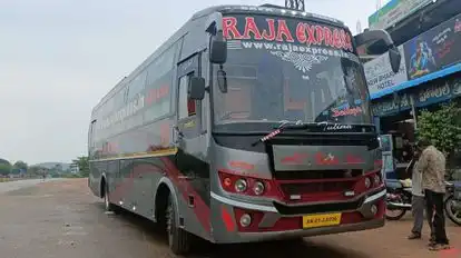 Raja Express  Bus-Front Image