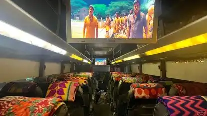 City Savari Bus-Seats layout Image